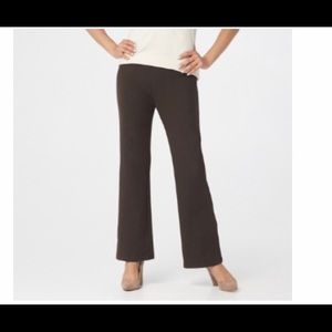 Women with Control “Leah” Chocolate Boot Cut Pants